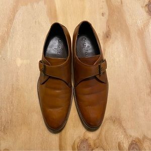 Cole Haan Buckle Leather Dress shoe men’s size 8M brown